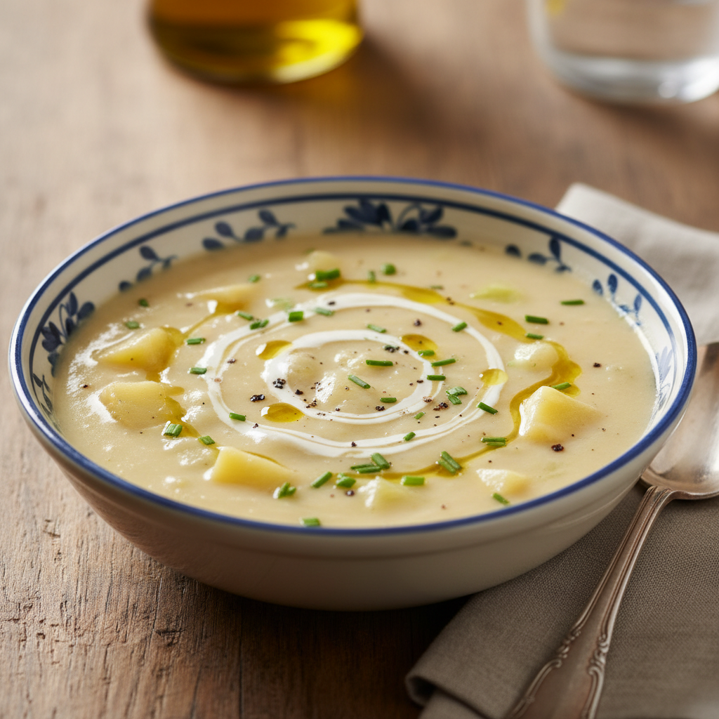 Franse Prei-Aardappelsoep