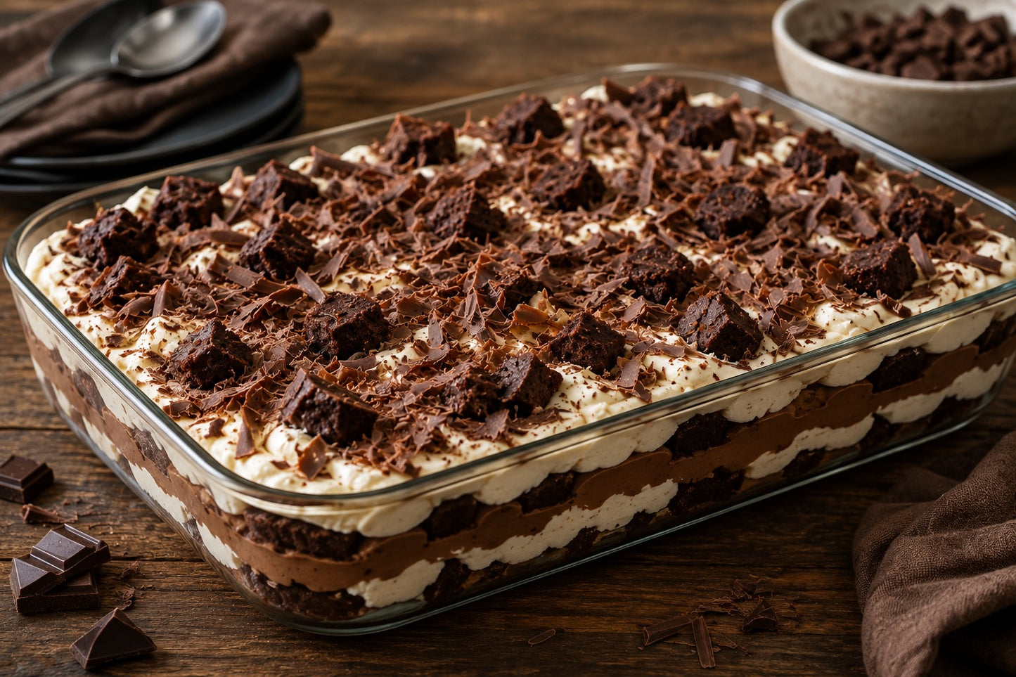 Chocolade Verwennerij - Rijk Chocolade Dessert
