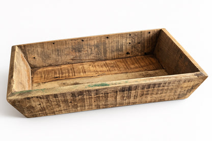 Rustieke Houten Serveerbak - Naturel