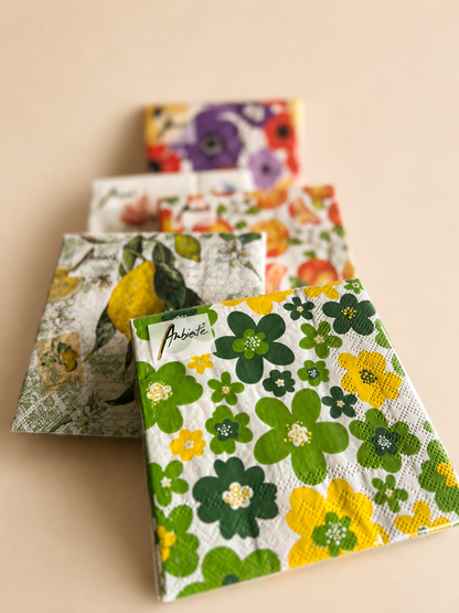 Ambiate Servetten 20 stuks - Keuze uit 5 designs