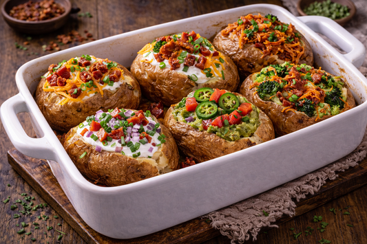 Gepofte Aardappelen met Toppings - Interactive Comfort Dinner