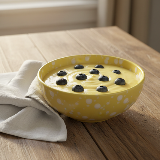 Bowl Dots Yellow lifestyle